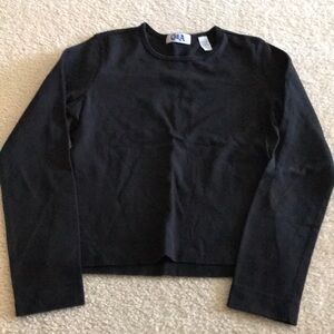 Black Long Sleeve Top